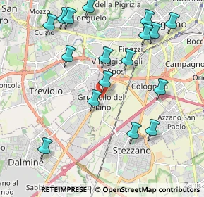 Mappa Via Gorizia, 24127 Bergamo BG, Italia (2.28353)