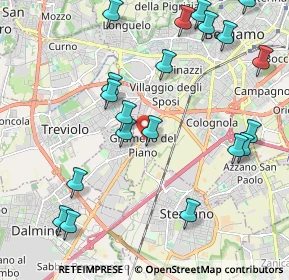 Mappa Via Gorizia, 24127 Bergamo BG, Italia (2.439)