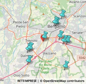 Mappa Via Gorizia, 24127 Bergamo BG, Italia (3.70727)