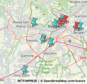Mappa Via Gorizia, 24127 Bergamo BG, Italia (4.40636)