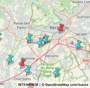 Mappa Via Gorizia, 24127 Bergamo BG, Italia (5.63846)