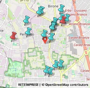 Mappa Via Trieste, 20833 Giussano MB, Italia (0.9695)