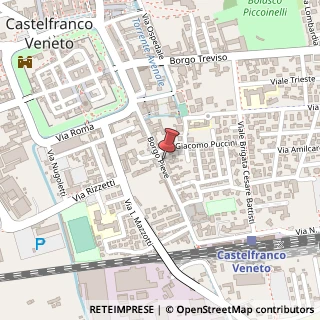 Mappa Borgo Pieve, 59, 31033 Castello di Godego, Treviso (Veneto)
