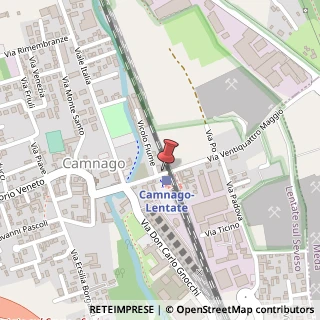 Mappa Via XXIV Maggio, 29, 20823 Lentate sul Seveso, Monza e Brianza (Lombardia)