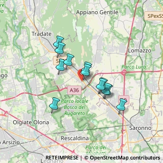 Mappa Via Giuseppe di Vittorio, 22076 Mozzate CO, Italia (2.77083)