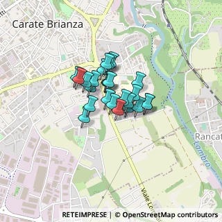 Mappa Viale Mosè Bianchi, 20841 Carate Brianza MB, Italia (0.23462)