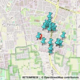 Mappa Via Trento, 20833 Giussano MB, Italia (0.383)