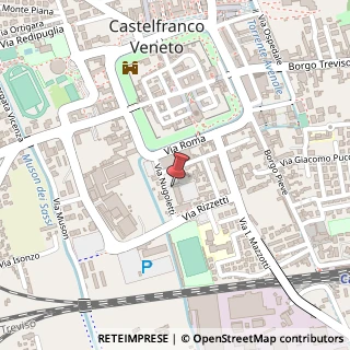 Mappa Via Nugoletti, 13, 31033 Castelfranco Veneto, Treviso (Veneto)