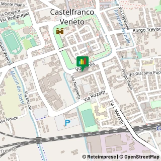 Mappa Via Roma, 30, 31033 Castelfranco Veneto, Treviso (Veneto)