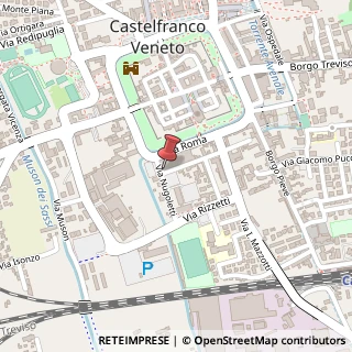 Mappa Via Tullio Piccinini, 5, 31033 Castelfranco Veneto, Treviso (Veneto)