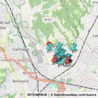 Mappa Via Pescarenico, 20821 Meda MB, Italia (0.787)