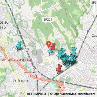 Mappa Via Pescarenico, 20821 Meda MB, Italia (0.992)