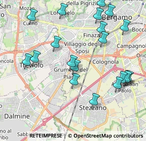 Mappa Via Enrico Morali, 24127 Bergamo BG, Italia (2.324)