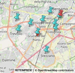 Mappa Via Enrico Morali, 24127 Bergamo BG, Italia (1.95091)