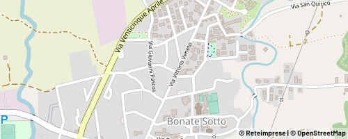 Mappa Bonate Sotto