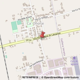 Mappa Via Sant'Antonio, 43, 35013 Cittadella, Padova (Veneto)
