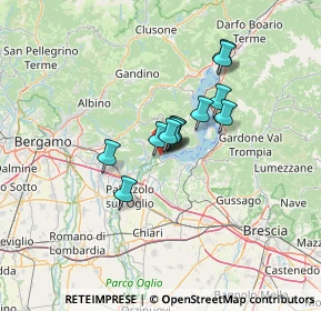 Mappa Via Crodarolo, 24067 Sarnico BG, Italia (8.5125)