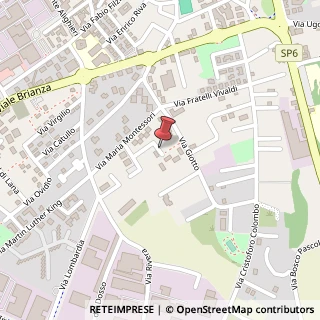 Mappa Via Pizzigoni, 8, 20841 Carate Brianza, Monza e Brianza (Lombardia)