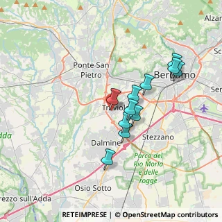 Mappa Via Vittorio Veneto, 24048 Treviolo BG, Italia (3)