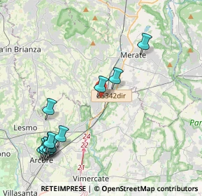 Mappa Via Garcia Lorca, 23871 Lomagna LC, Italia (4.9625)