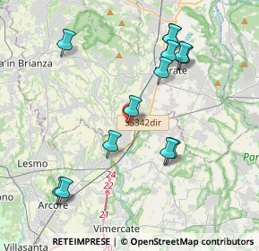 Mappa Via Garcia Lorca, 23871 Lomagna LC, Italia (4.07)