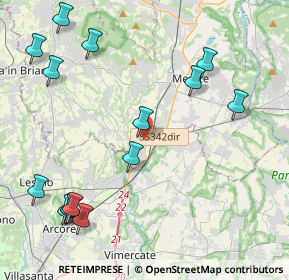 Mappa Via Garcia Lorca, 23871 Lomagna LC, Italia (5.24933)