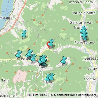 Mappa Via Tonetti, 25060 Polaveno BS, Italia (2.2415)