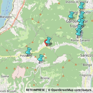 Mappa Via Tonetti, 25060 Polaveno BS, Italia (2.84727)
