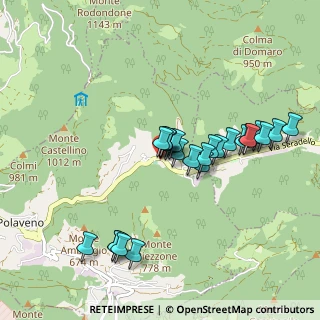 Mappa Via Tonetti, 25060 Polaveno BS, Italia (0.84)