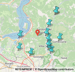 Mappa Via Tonetti, 25060 Polaveno BS, Italia (7.89917)