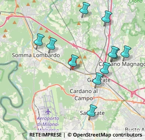 Mappa Via 4 Novembre, 21011 Casorate Sempione VA, Italia (4.08727)