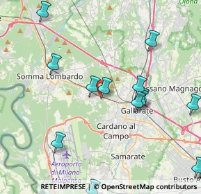 Mappa Via 4 Novembre, 21011 Casorate Sempione VA, Italia (5.29933)