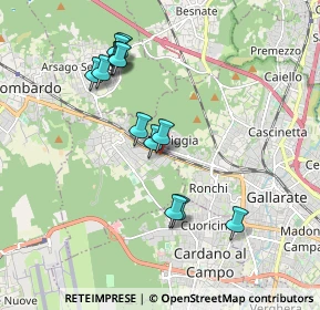 Mappa Via 4 Novembre, 21011 Casorate Sempione VA, Italia (1.77923)