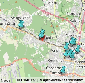 Mappa Via 4 Novembre, 21011 Casorate Sempione VA, Italia (2.34917)