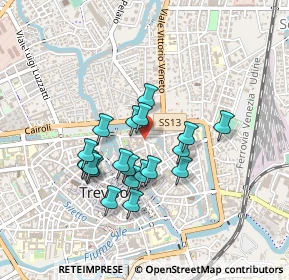 Mappa Via San Francesco, 31050 Ponzano Veneto TV (0.3655)