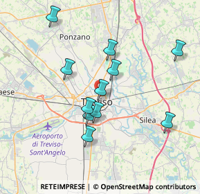 Mappa Via San Francesco, 31050 Ponzano Veneto TV (3.37636)