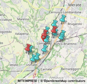 Mappa Via IV Novembre, 23871 Lomagna LC, Italia (1.32143)