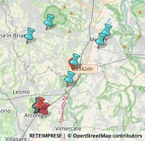 Mappa Via IV Novembre, 23871 Lomagna LC, Italia (4.63727)