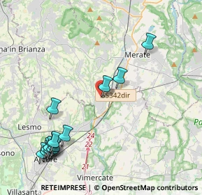 Mappa Via IV Novembre, 23871 Lomagna LC, Italia (5.10571)