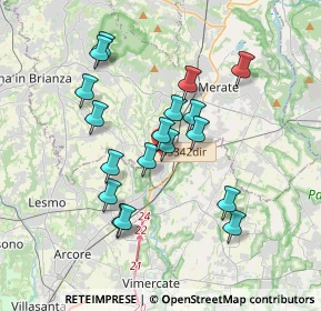 Mappa Via IV Novembre, 23871 Lomagna LC, Italia (3.22889)