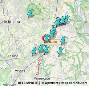 Mappa Via IV Novembre, 23871 Lomagna LC, Italia (2.79143)