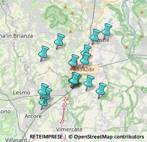 Mappa Via IV Novembre, 23871 Lomagna LC, Italia (2.91067)