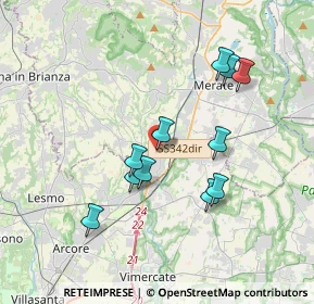 Mappa Via IV Novembre, 23871 Lomagna LC, Italia (3.30818)