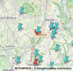 Mappa Via IV Novembre, 23871 Lomagna LC, Italia (5.805)