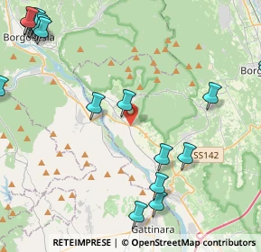 Mappa Via Valsesia, 28077 Prato Sesia NO, Italia (6.3675)