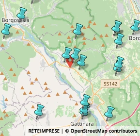 Mappa Via Valsesia, 28077 Prato Sesia NO, Italia (5.5925)