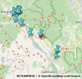 Mappa Via Valsesia, 28077 Prato Sesia NO, Italia (5.12083)