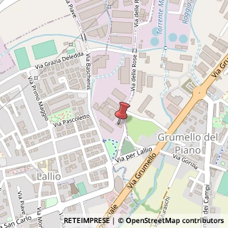 Mappa Via Centrale, 1, 24040 Lallio, Bergamo (Lombardia)