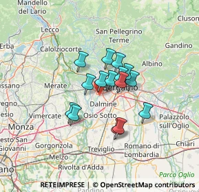 Mappa Via dei Ceresini, 24048 Treviolo BG, Italia (8.94533)