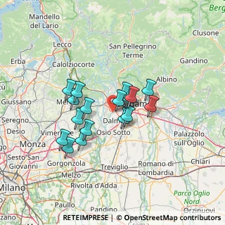 Mappa Via dei Ceresini, 24048 Treviolo BG, Italia (10.35412)